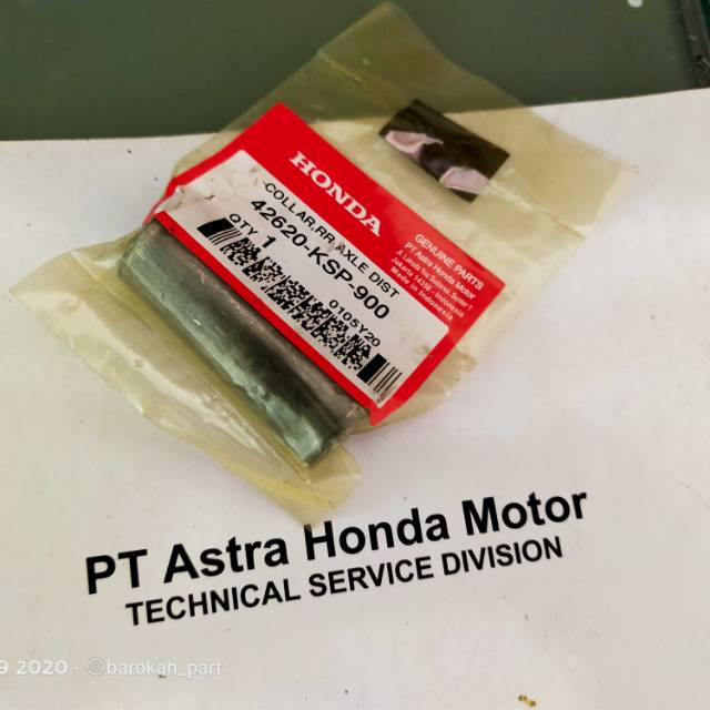 Bos dalam tromol belakang Megapro mono