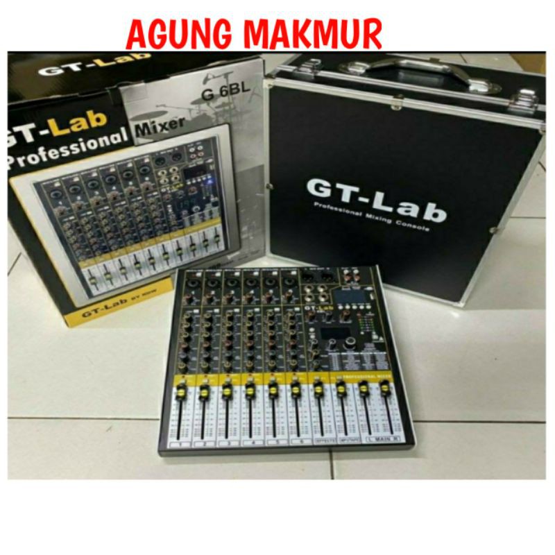 Mixer Audio GT LAB G6BL G 6BL Original 6 Channel GT Lab RDW