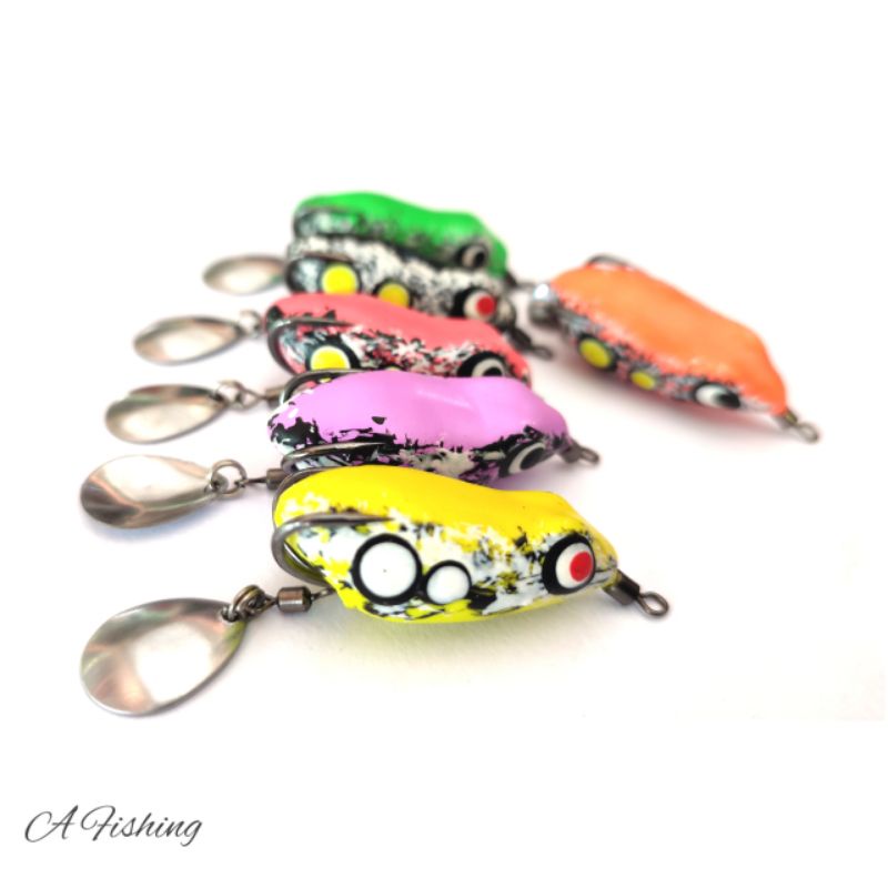 SOFT FROG 4,5CM SAE LURE HOOK 2/0 KENZI