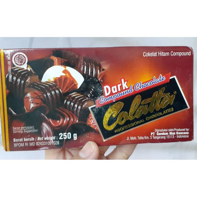 

Cokelat Colatta / Dark Chocolate 250gr