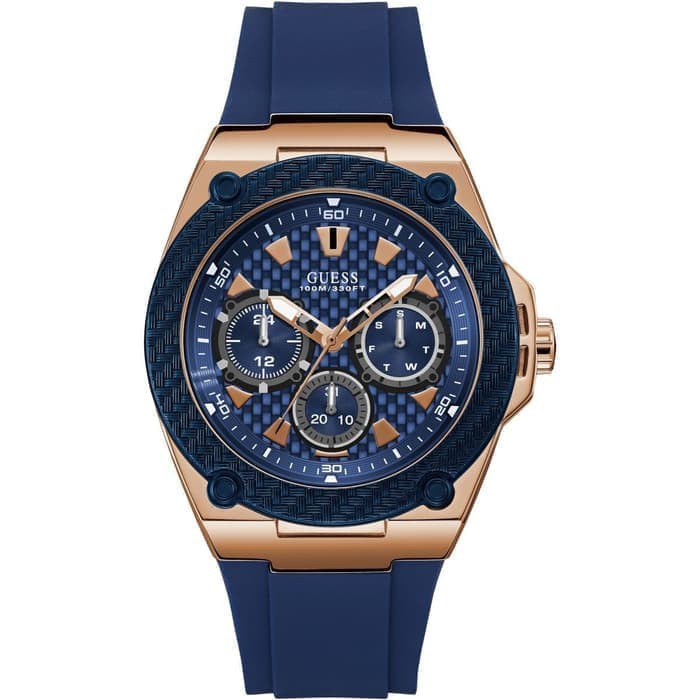 GUESS W1049G2 Legacy - Jam Tangan Pria - Biru