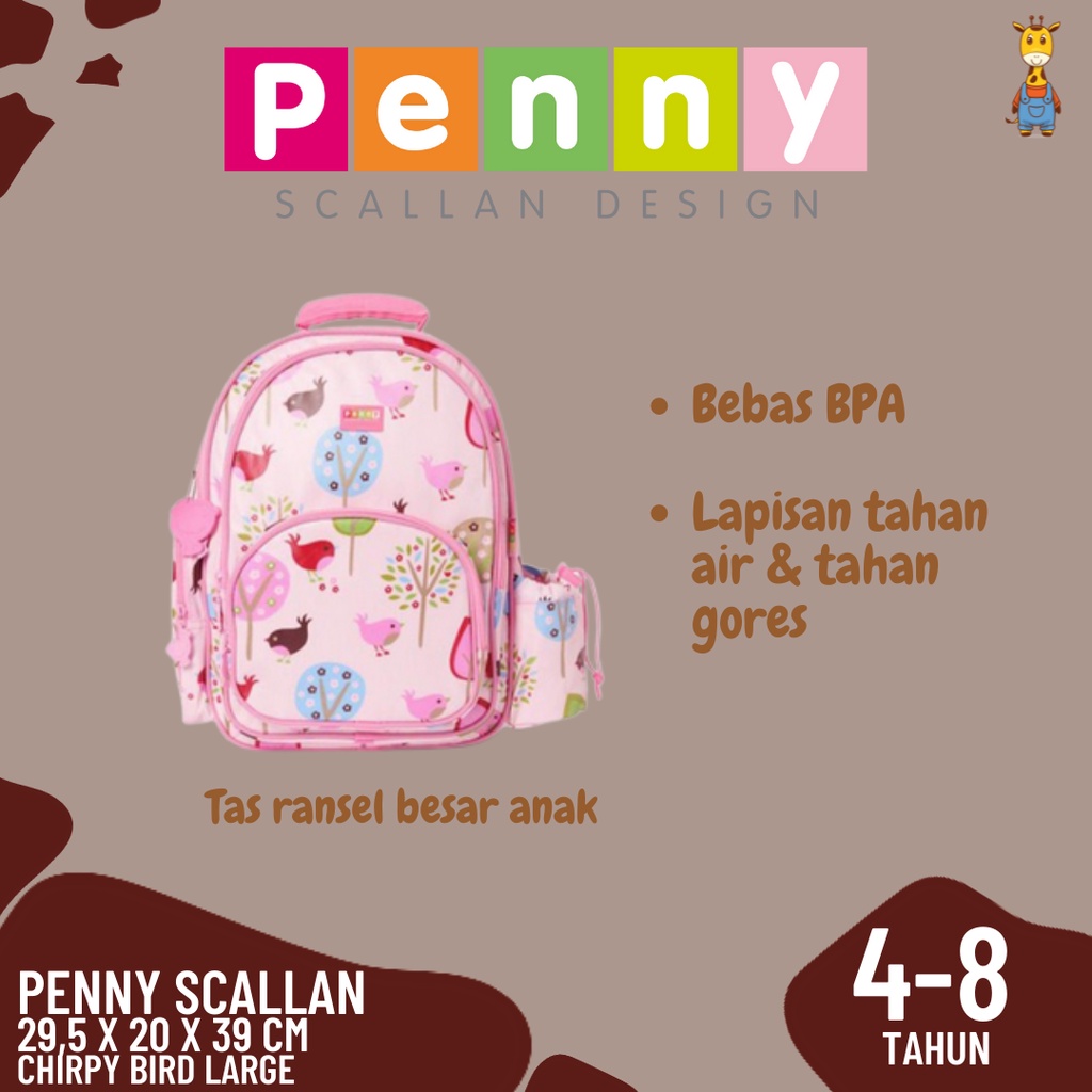 Penny Scallan Backpack Medium &amp; Large - Girl - Tas Anak