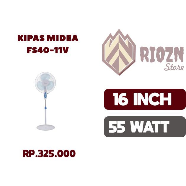 KIPAS ANGIN BERDIRI MIDEA FS40 -11V
