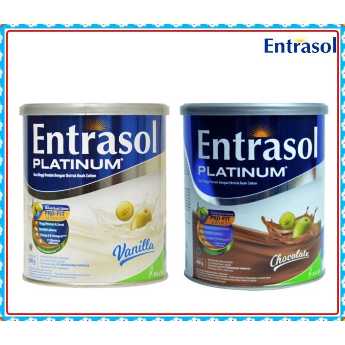 

[COD] Entrasol Platinum 400gr / 400 gr / 400 - Susu Kalsium Lansia [COD]