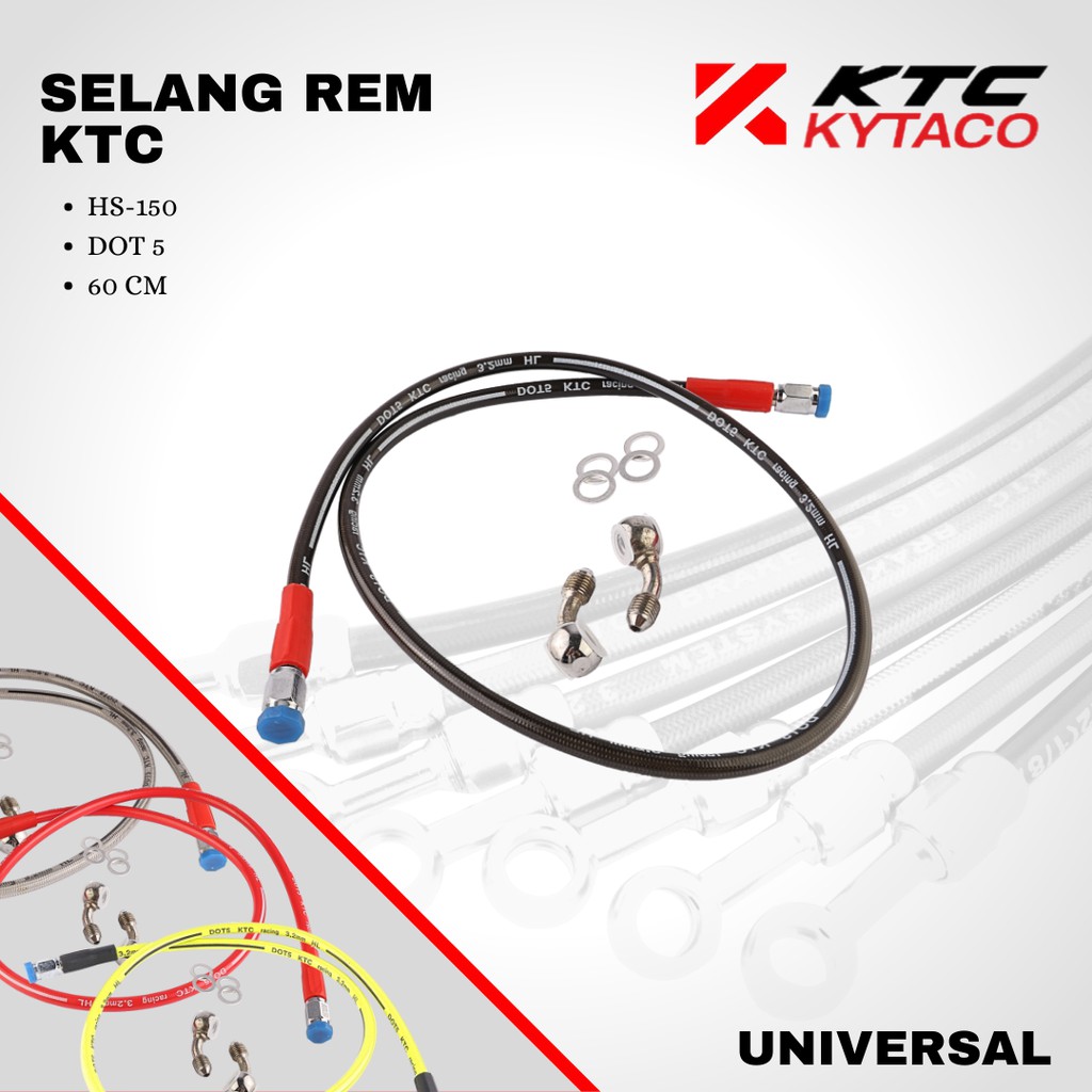 Selang slang rem Dot5 60 cm KTC KYTACO