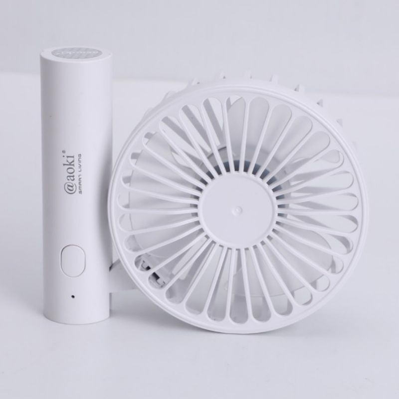 Aoki Mini Fan Portable USB Charge / Kipas Angin Genggam + Lipat AF-105C