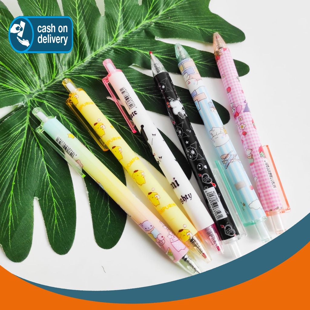 

PULPEN CETEK SANRIO MELODY LITTLE STARS PURIN HELLO KITTY KUROMI ALAT TULIS BOLPOIN UNIK IMUT MURAH PEN GEL KARAKTER LUCU MURAH PENA