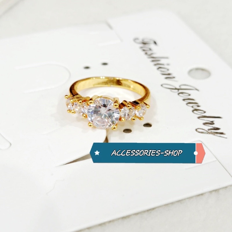 xuping cincin emas mata / cincin permata