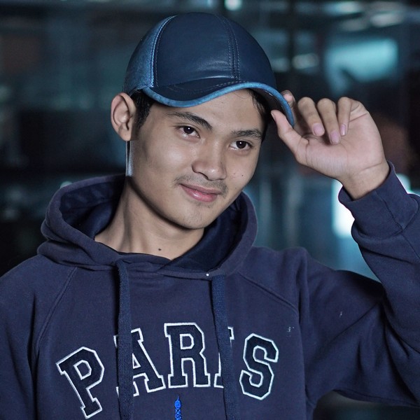 Jayuwan JTM1 Topi Baseball Kulit Domba Asli Istimewa
