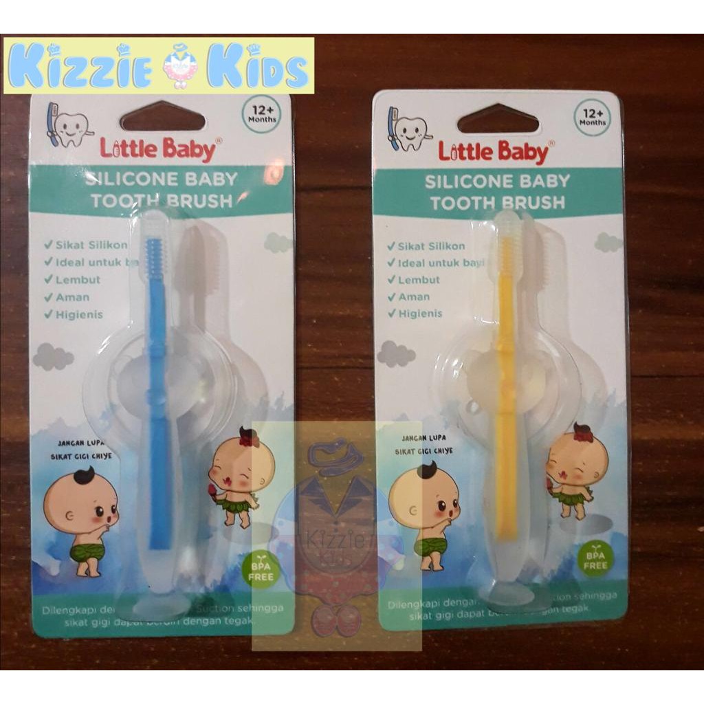 Little Baby Silicone Baby Toothbrush