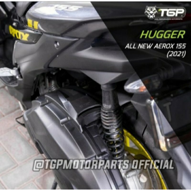 Hugger Spakbor kolong Aerox New Connected 2021-2023 Hugger kolong Aerox 2021-2023 TGP