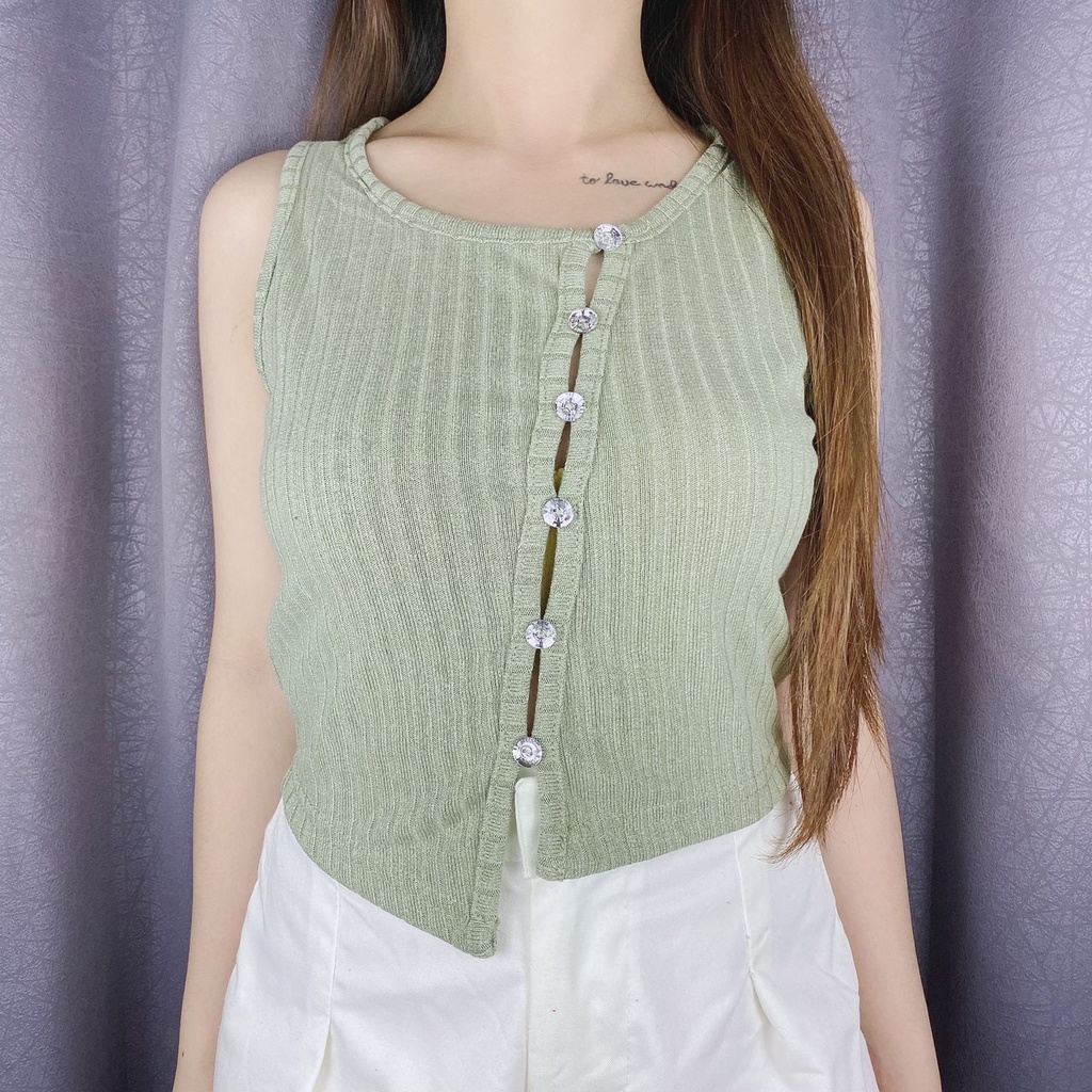 Vimel Collection - Tank top Agatha Button