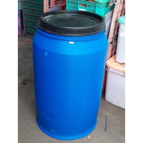 Tong 200 Liter 120 Liter / Gentong Tebal Ember Besar / Tong Plastik Tebal 200Ltr