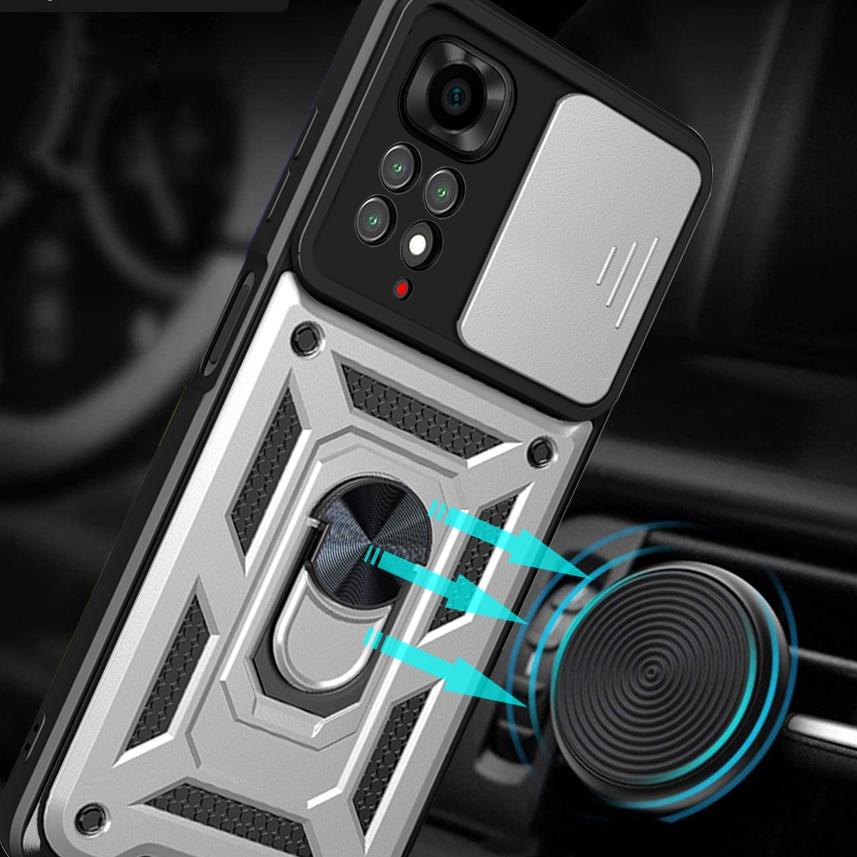Xiaomi Redmi Note 11 Case ARMOR SLIDE CAMERA PROTECION Case Casing Hp Xiaomi Redmi Note 11 국