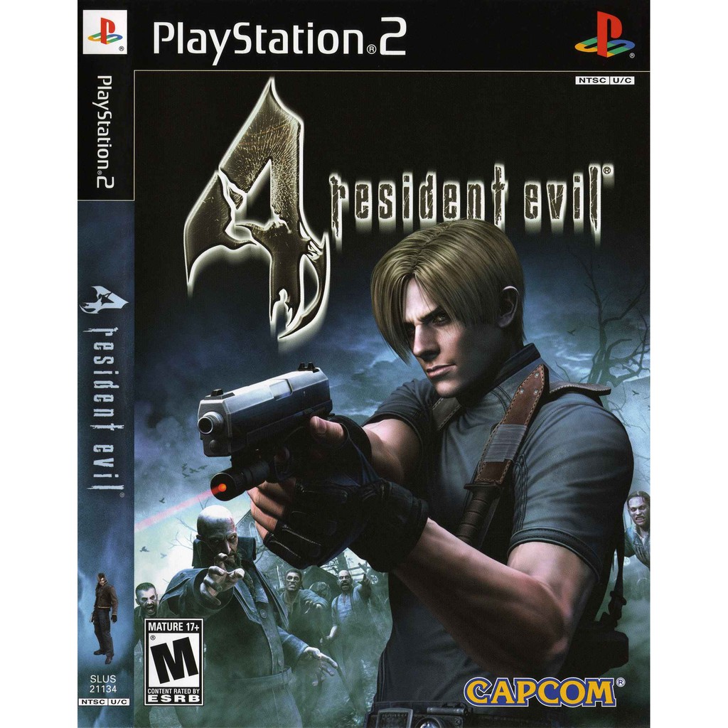 KASET DVD GAME PS2: RESIDENT EVIL 4