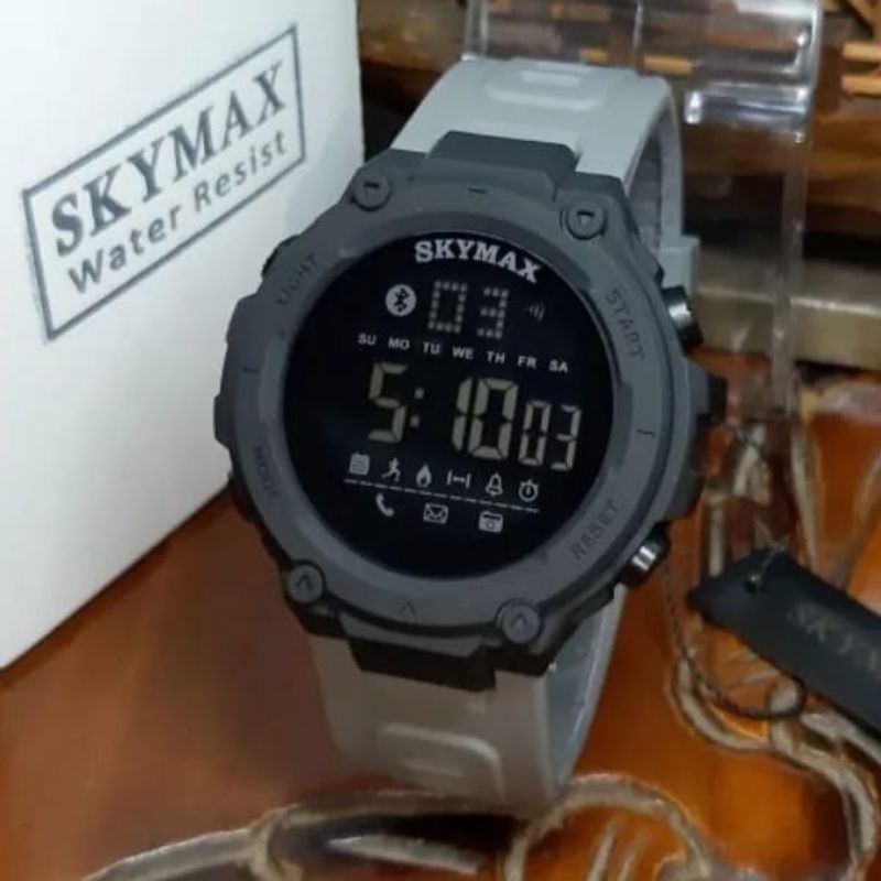 JAM SKYMAX RUBBER ORIGINAL WATER PROFF JAM TANGAN SPORTY PRIA TAHAN AIR BISA BUAT RENANG