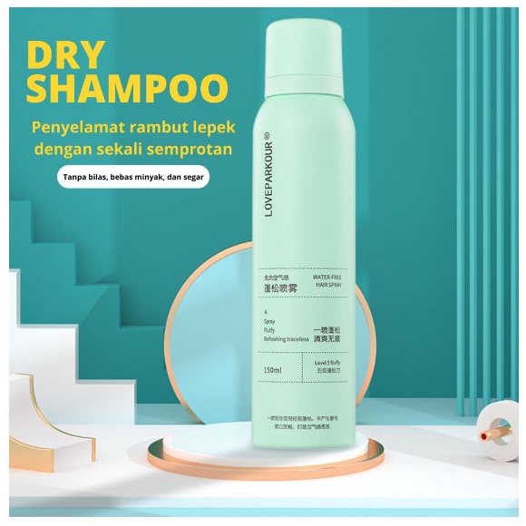 Dry Shampoo Spray Rambut Dry shampo rambut kering hair spray fluffy hair Mengembangkan Rambut Lepek