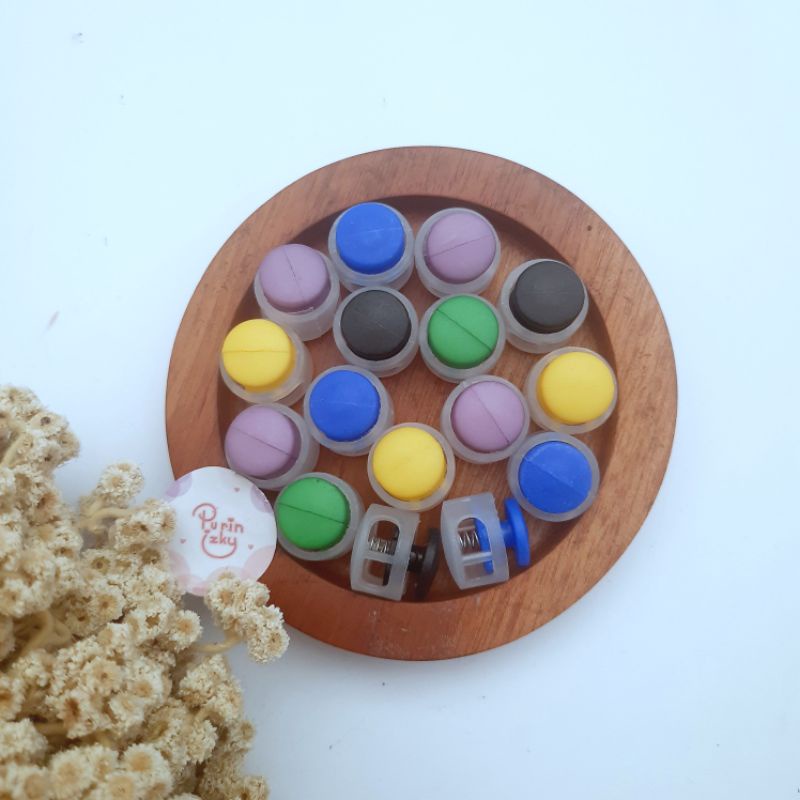 [10Pcs] Stopper Knop/Stopper Klakson/Stopper Warna Warni