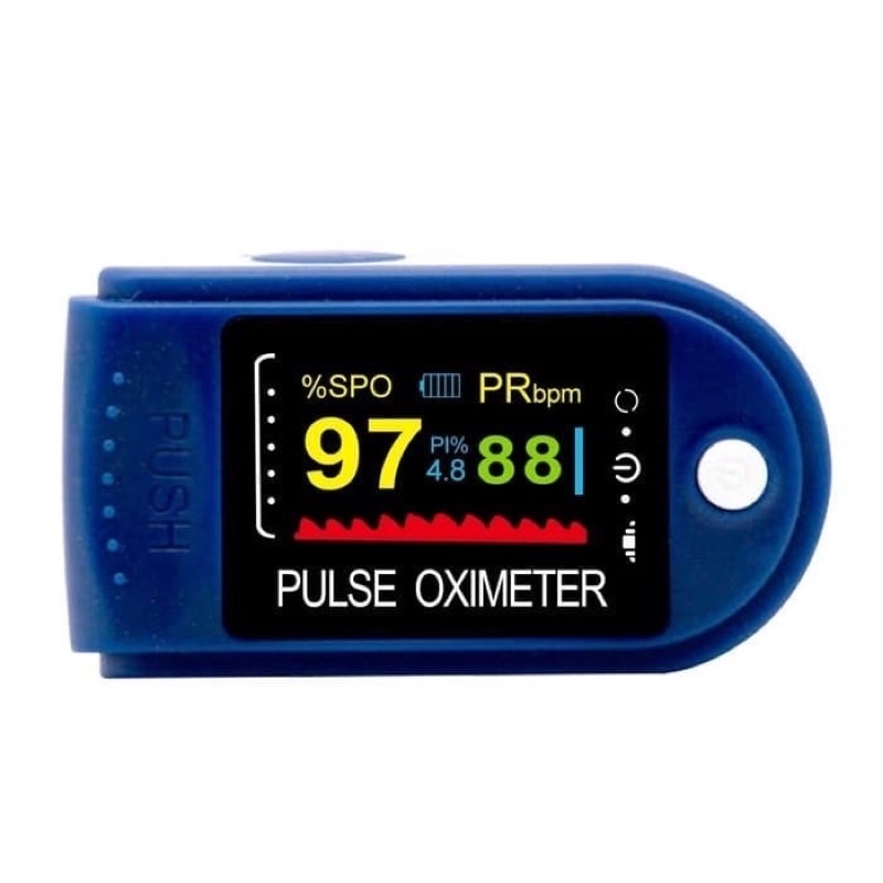 Oximeter LK88 Fingertip Pulse Oxymeter Alat Ukur Oksigen Murah