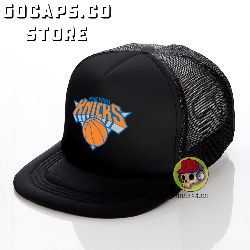 New York Knicks / NBA / Topi Basket / Basketball / Topi Jaring / Topi Jaring Distro / Topi Jaring Premium / Topi Jaring Distro Premium / Topi Snapback / Topi Snapback Jaring / Snapback Basket / Gocaps