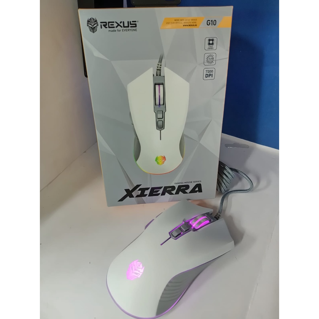 MOUSE REXUS GAMING XIERRA G10 MACRO USB