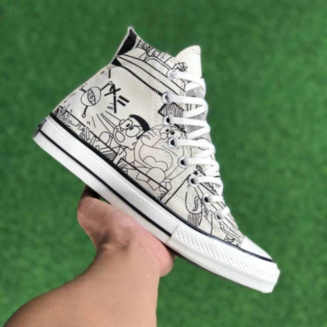 Jual Converse 70s Hi Doraemon White Garnet Egret Shopee Indonesia