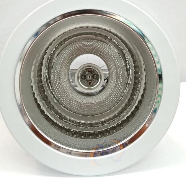 Langsung Kirim-009  Fitting / Kap Lampu Downlight Tanam OSIWA 4 Inch Putih