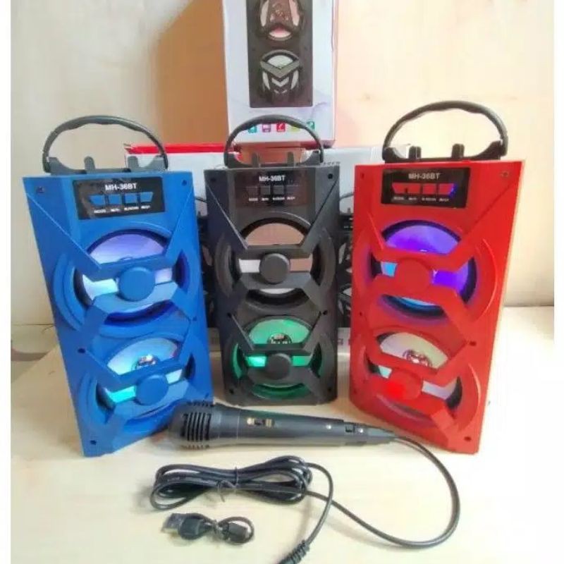 Speaker portable + Mic  Xtm 2021 / mh 36 bt