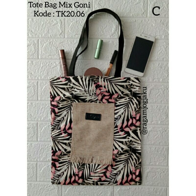 Tote Bag Murah | Tote Bag Mix Goni