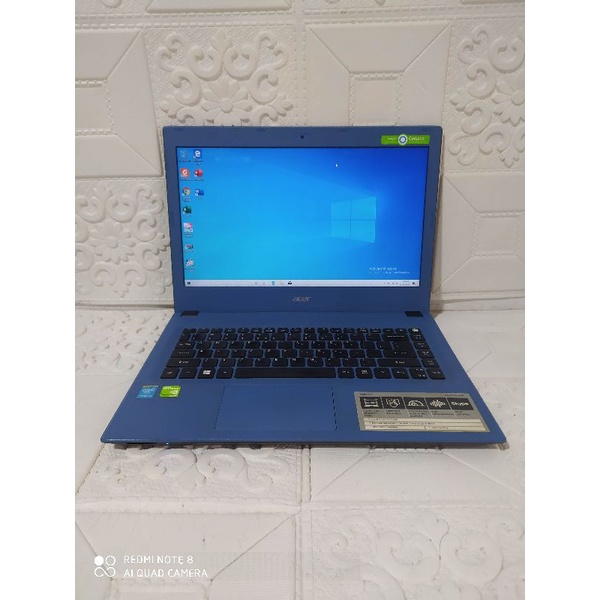 ACER Aspire E5-473G i5-5200U RAM 4GB HDD 1TB VGA 920M-2GB Second