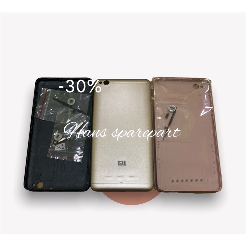 BACKDOOR / BACK CASING / TUTUP BELAKANG XIAOMI REDMI 4A - ORI