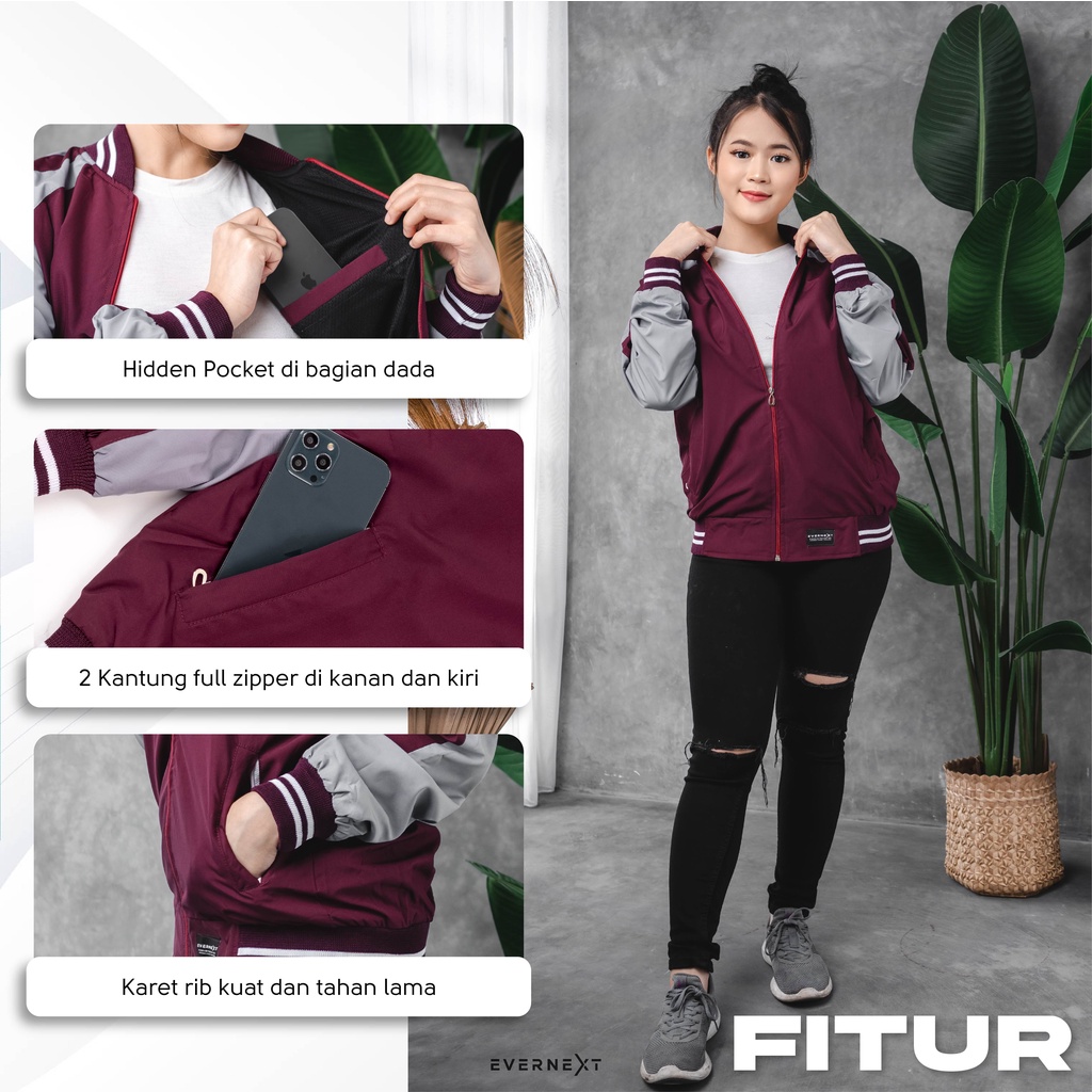 JAKET WATERPROOF BOOMBER ADELA ORIGINAL WANITA JAKET PARKA CEWEK DEWASA PARASUT TERBAIK JAKET WINDBREAKER KERJA BOLAK BALIK TASLAN PREMIUM MURAH BIMO WATERPROOF ANTI AIR JAKET HODIE GUNUNG TRAVELLER MOTOR KEREN TERBARU 2022 COD