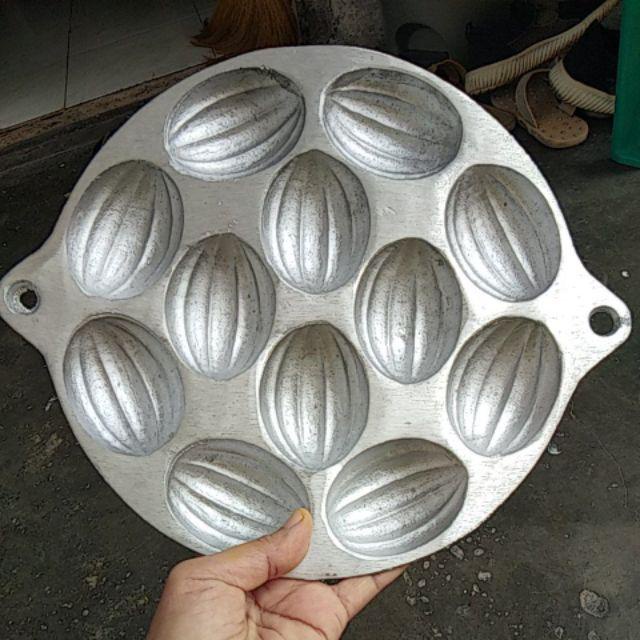 Cetakan Bolu Klemben TEBAL Bolu Kering Plemben Bolu Kuwuk Bolu Jadul Kue Bahulu Ketapang_12 Lubang