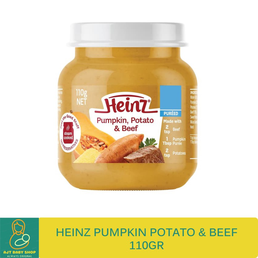 

HEINZ Pumpkin Potato & Beef 110gr