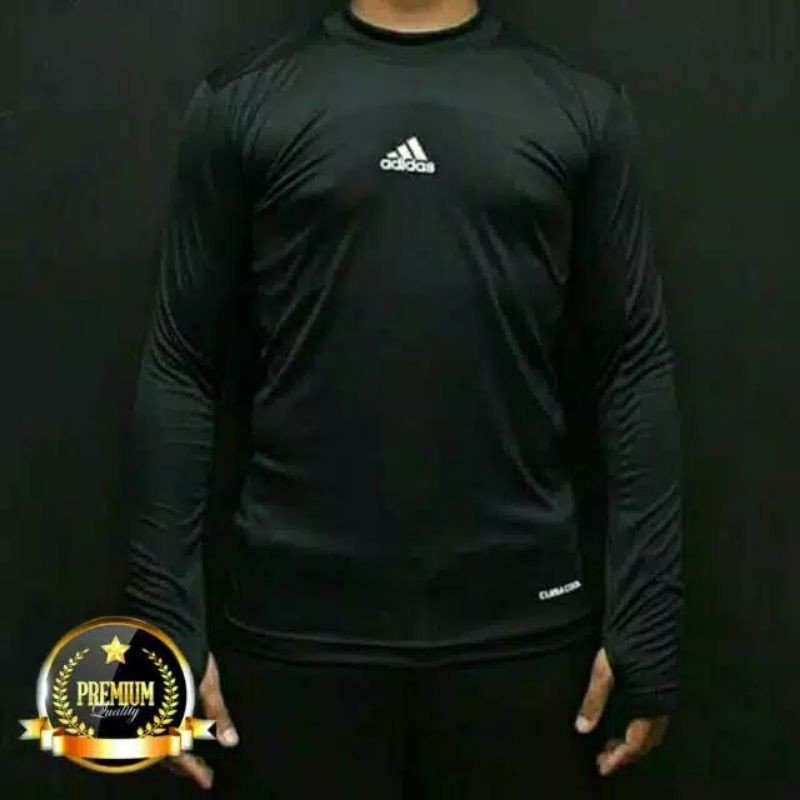 BASELAYER THUMBHOLE BASELAYER JARI BAJU MANSET JUMBO XL XXL XXXL