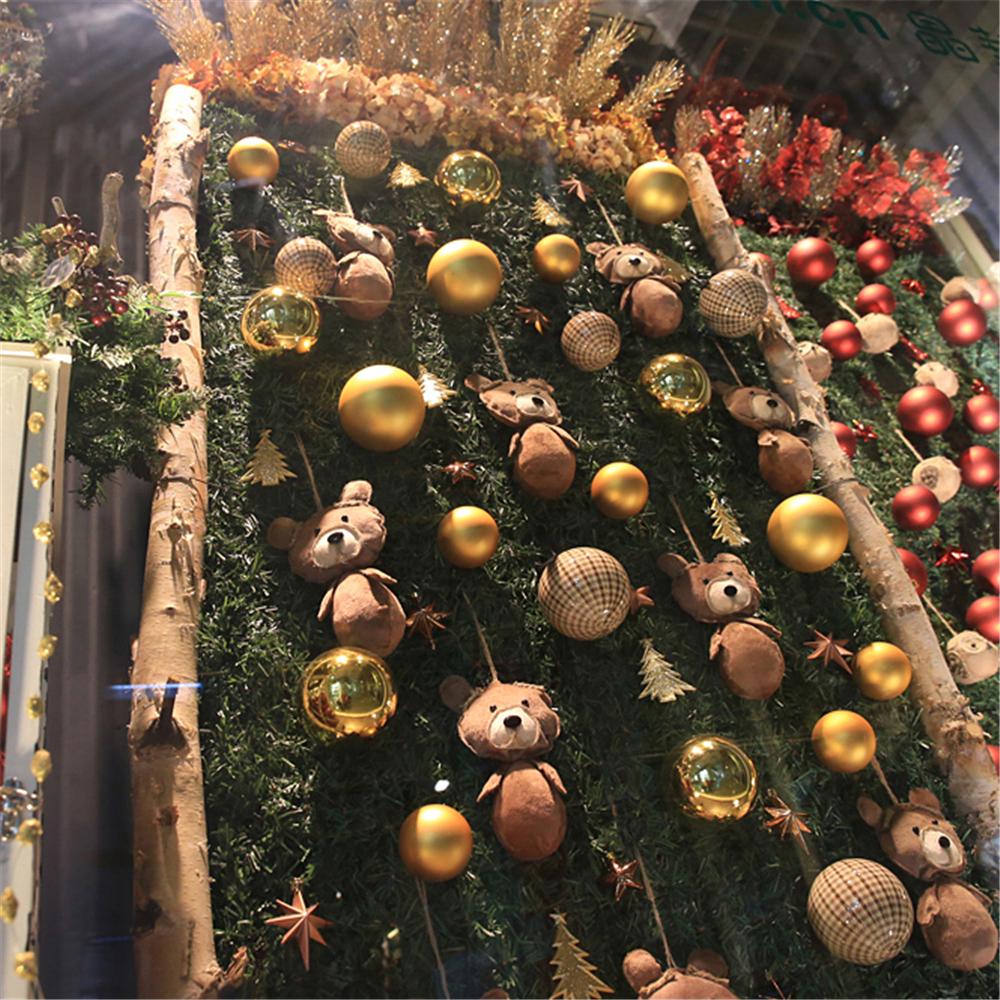 GEEKA 24Pcs Hiasan Gantung Bola Glitter untuk Dekorasi GEEKA 24Pcs Hiasan Gantung Bola Glitter untuk Dekorasi