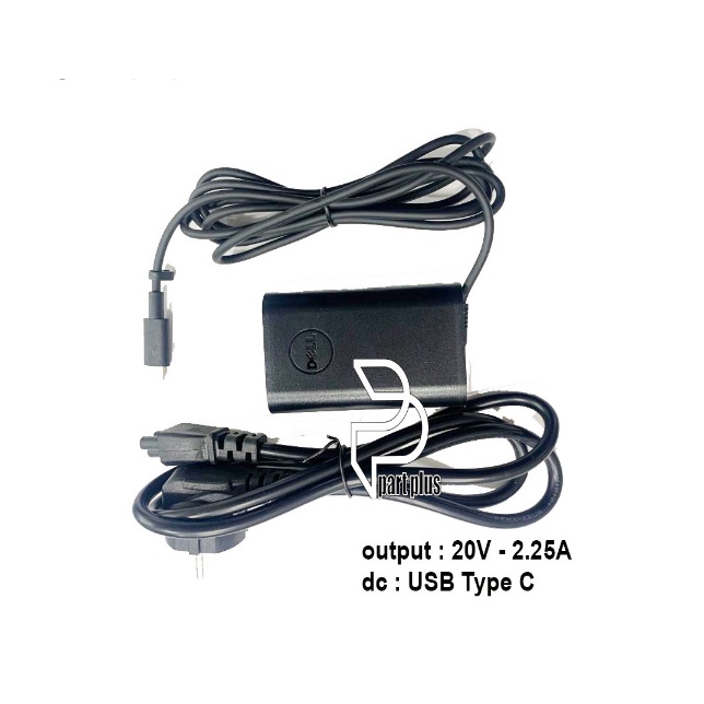 Adaptor Charger Laptop Dell Latitude 5290 5490 5590 USB TYPE-C