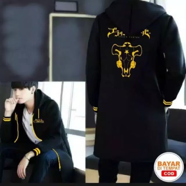 Jubah Hoodie anime Black clover Tokyo Revengers jubah anime Gank Tokyo Manji Touman Cosplay Mikey Ho