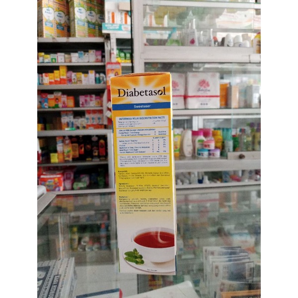 DIABETASOL SWEETENER @50 SACHET ED 02/2024