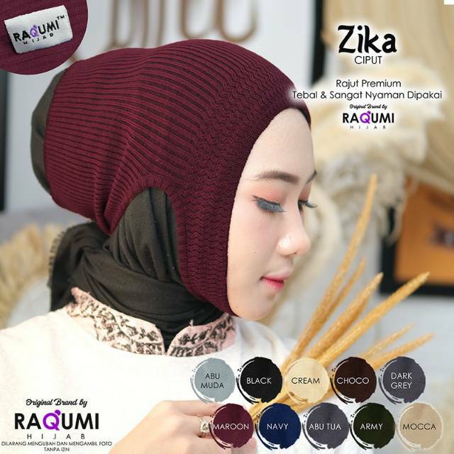 Ciput Rajut Zika ori Raqumi