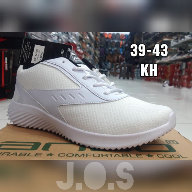 Sneakers Putih Polos Ando GARY Original