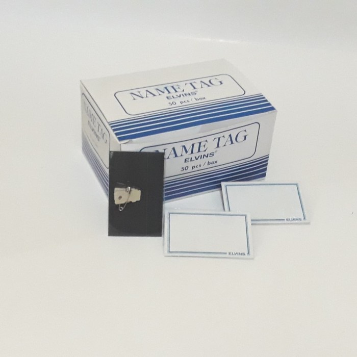 

Trendi Name Tag /Tanda Peserta Peniti + Jepit Buaya Hot Sale