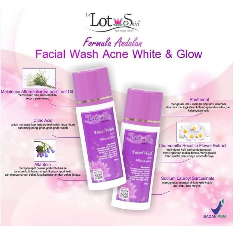 LA LOTUSKIN FACIAL WASH ACNE