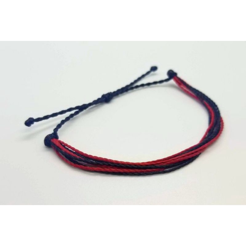 gelang cople tali merah hitam gelang rajut gelang handmade gelang Tibet gelang Korea gelang unik gelang jalin gelang kepang gelang kulit gelang bagus gelang hitam