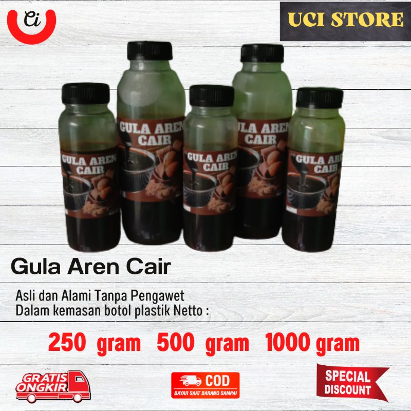 

Gula Aren Cair Murah berkwalitas 250 gram