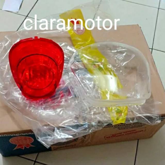 Mika lampu belakang motor scoopy fi 2017