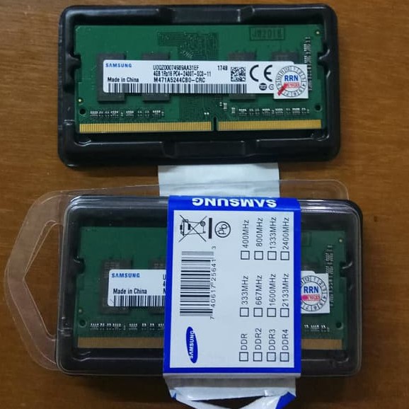 Sodim RAM DDR4 4GB PC4-2400T Ram laptop sodimm 4GB DDR4-2400 PC4-2400