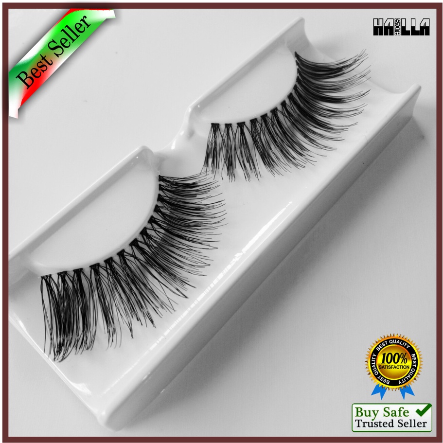 Bulu mata palsu G11 Bulumata Human Hair Lembut Halus Fake Eyelash Premium Murah