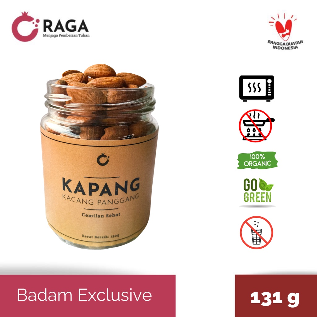 

kacang mede panggang | kacang almond panggang | buah kering