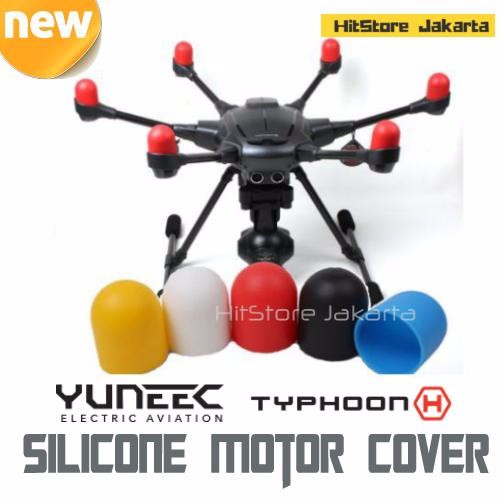 Yuneec Typhoon H Silicone Motor Protective Cover Aksesoris Yuneec Typhoon H Motor Cover D-03